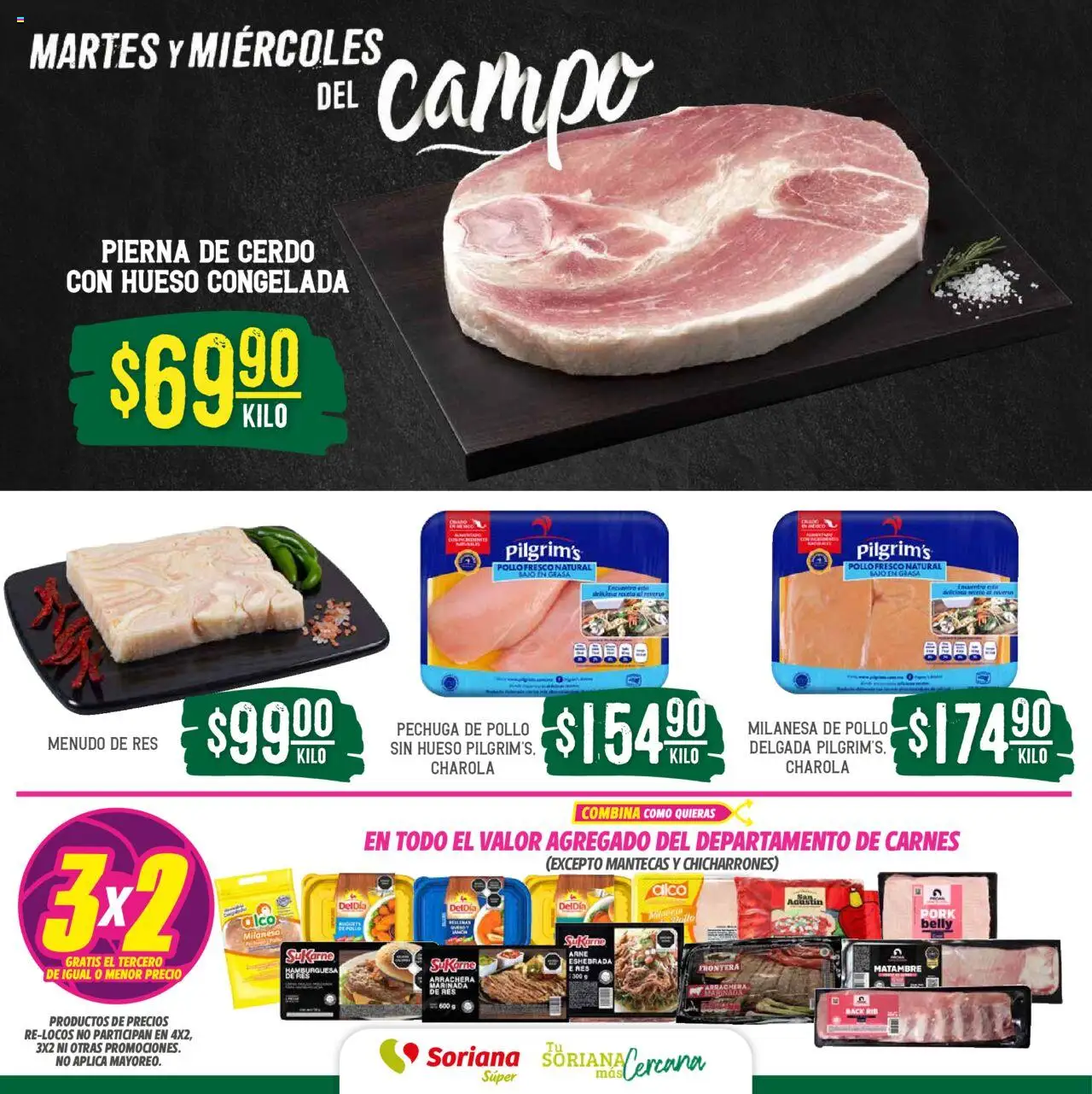 Soriana - Martes y Miércoles del Campo Súper: Nuevo León, Ciudad Victoria y Tampico - página 4- válido desde 15/07/2025