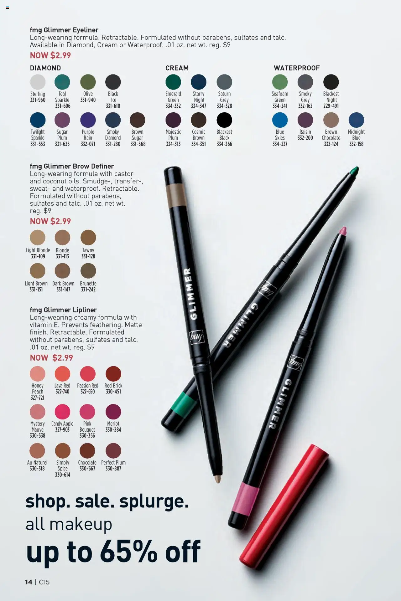 Avon Brochure - page 14- valid from 07/16/2025