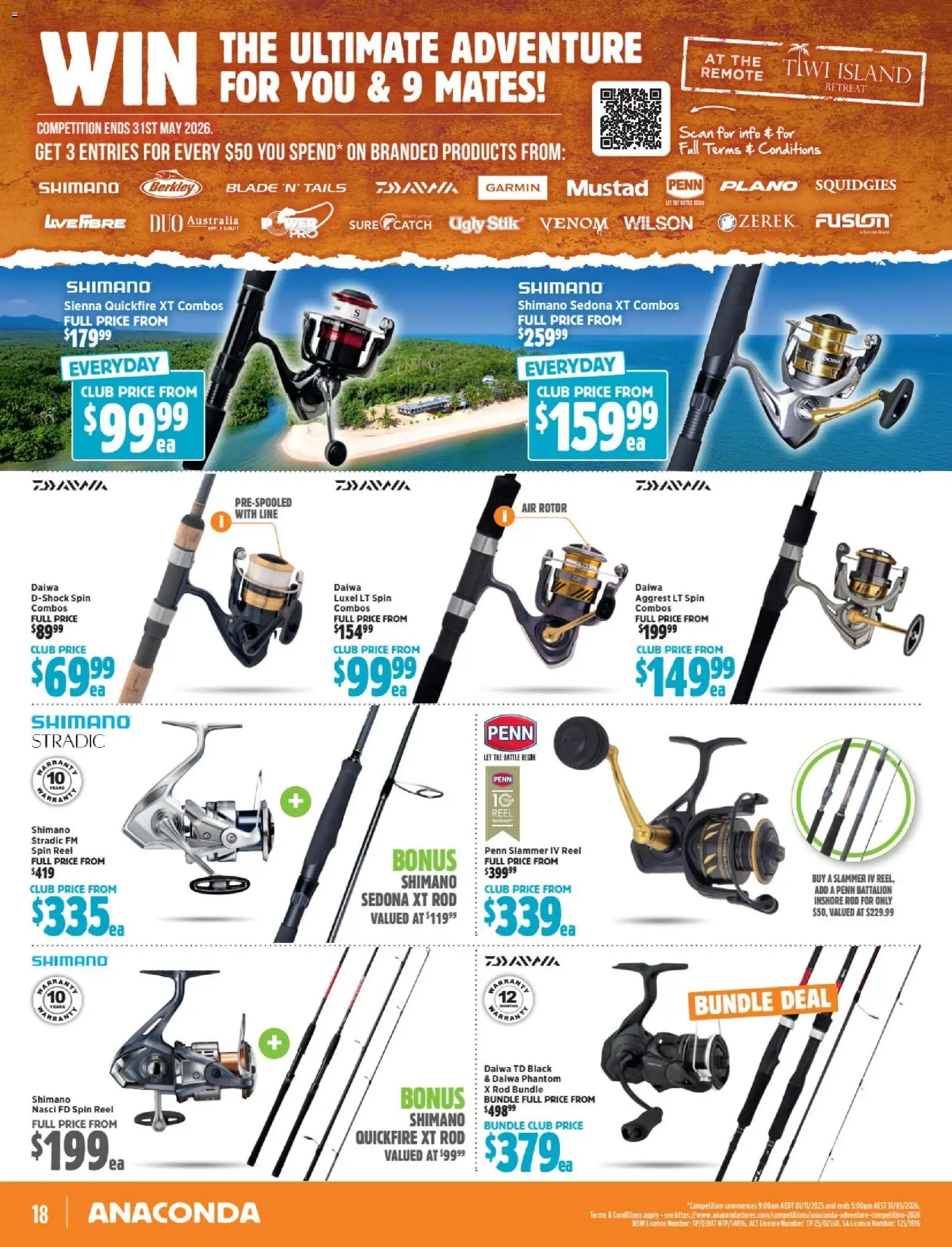 Anaconda - Easter's Calling Get Out More - page 18- valid from 23/02/2026