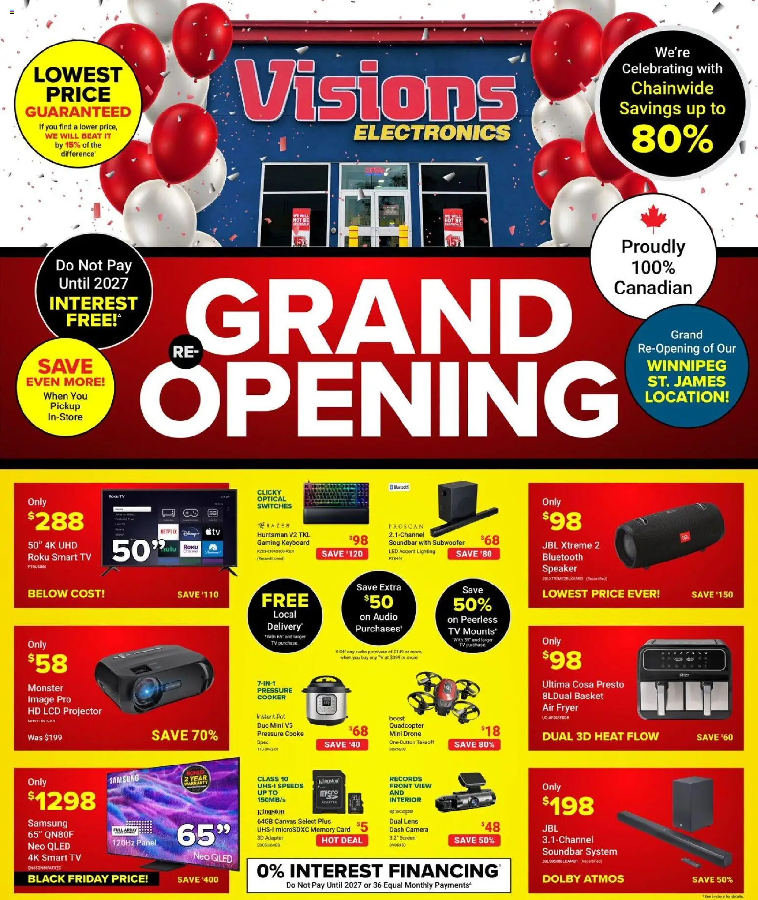 Visions weekly flyer / circulaire - page 1- valid from Oct 31, 2025