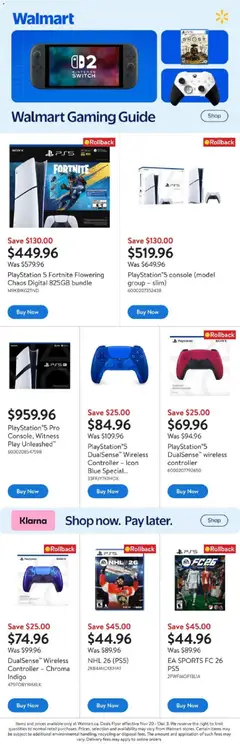 Preview Walmart - Extended Aisle valid from Nov 20, 2025