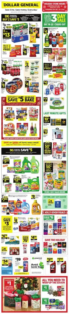 Preview Dollar General Weekly Ad valid from 12/14/2025