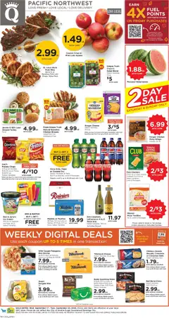 Preview QFC Weekly Ad valid from 09/17/2025