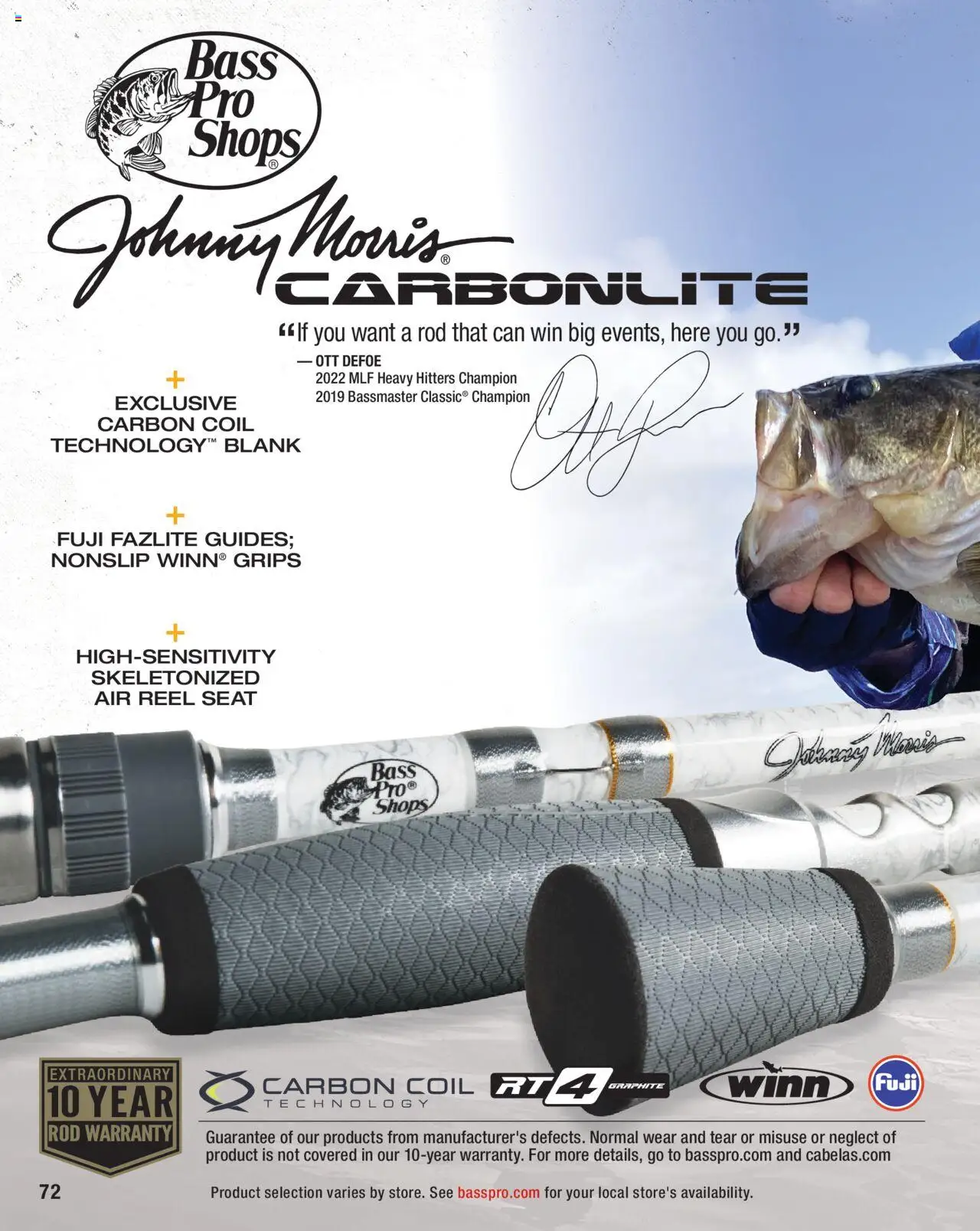 Cabela's Spring Fishing Master 25 - page 72- valid from 01/27/2025