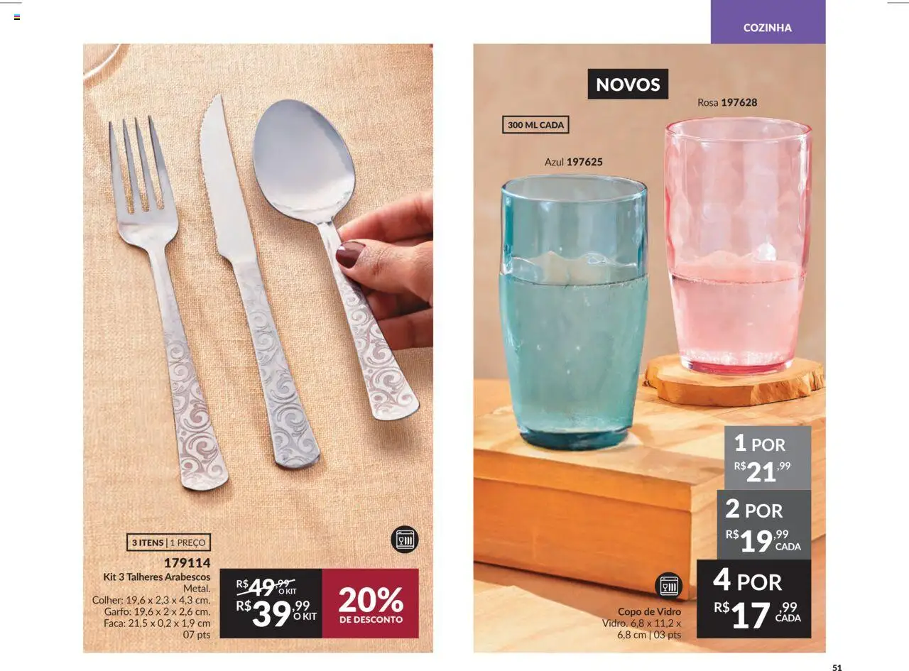 Avon - Campanha 12: Casa & Estilo - página 51- válido a partir de 08/07/2025
