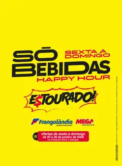 Pré-visualização Frangolândia - Ofertas Bebidas válida a partir de 23/01/2026