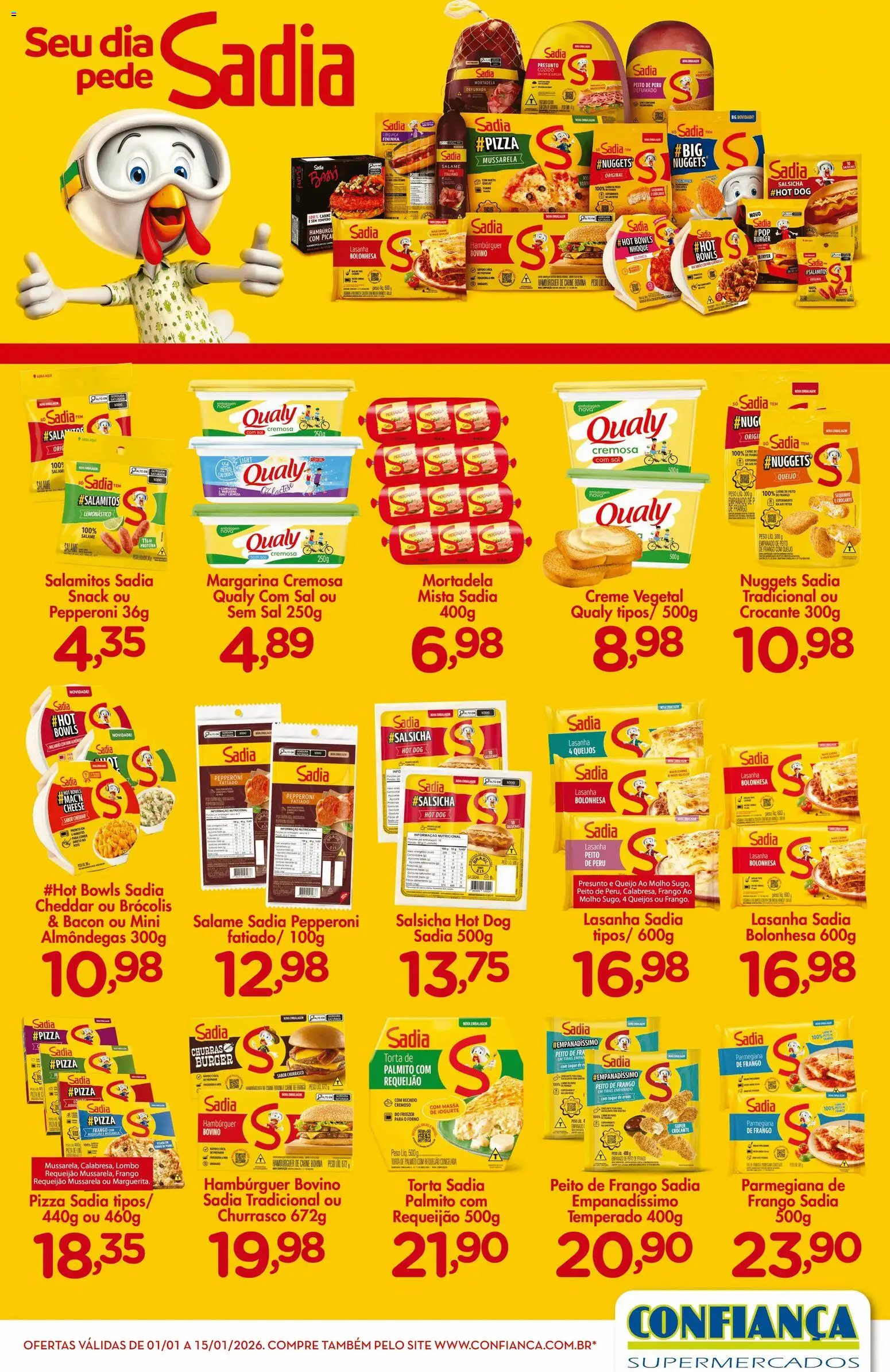 Confiança - Ofertas BRF - página 1- válido a partir de 01/01/2026
