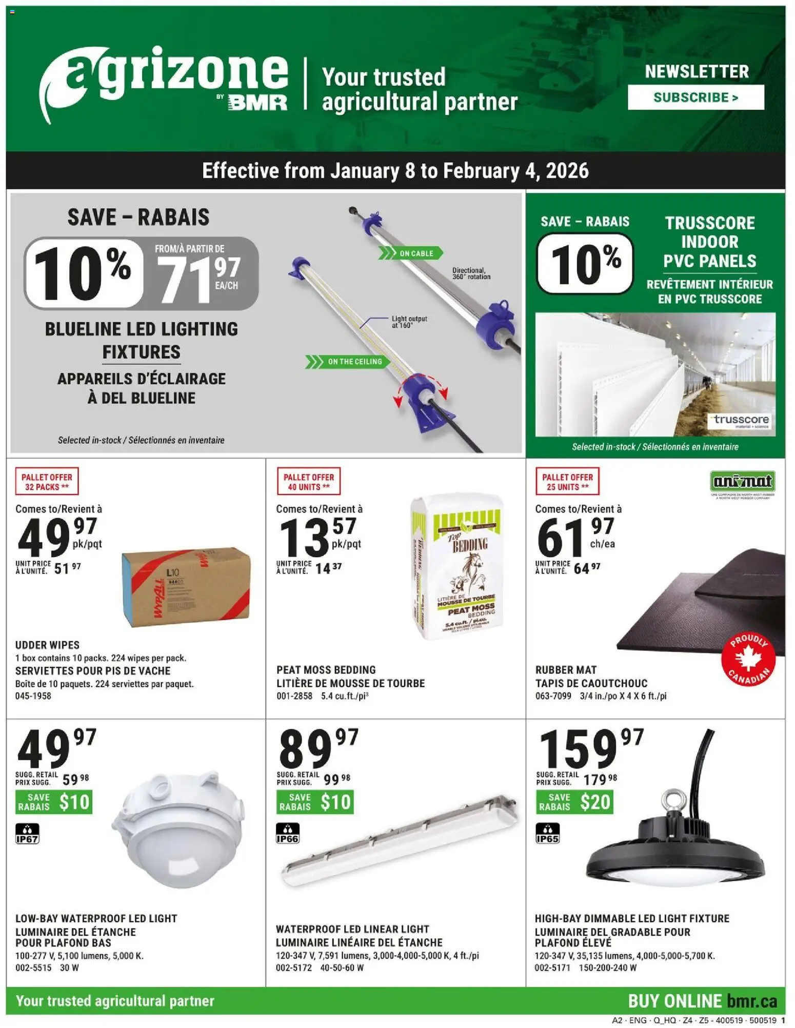 BMR - Agrizone flyer - page 1- valid from Jan 8, 2026