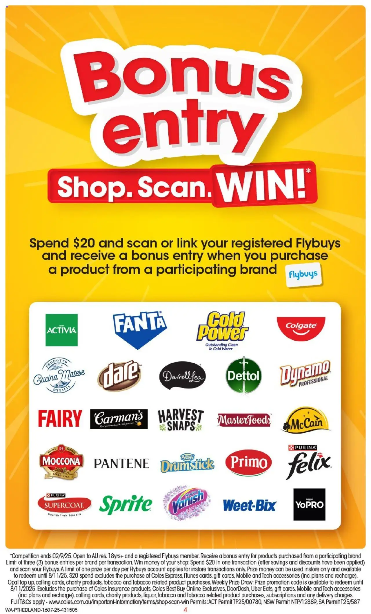 Coles Catalogue PT Hedland - page 4- valid from 16/07/2025