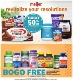Preview Meijer Revitalize Your Resolutions valid from 12/26/2025