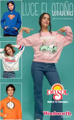 Del Sol y Woolworth - Catálogo Luce el Otoño válido desde 04/09/2025