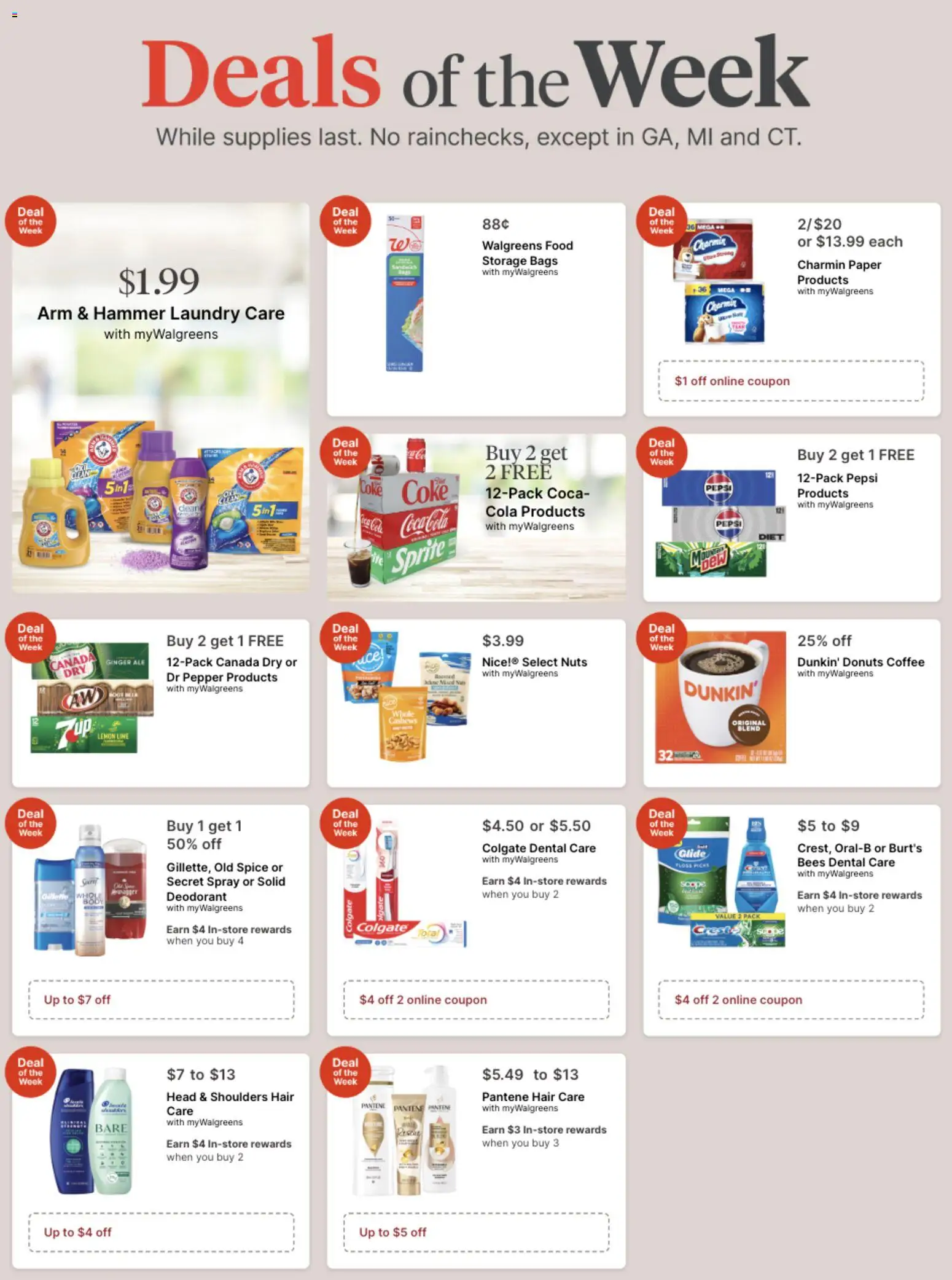 Walgreens Weekly Ad - page 1- valid from 02/22/2026