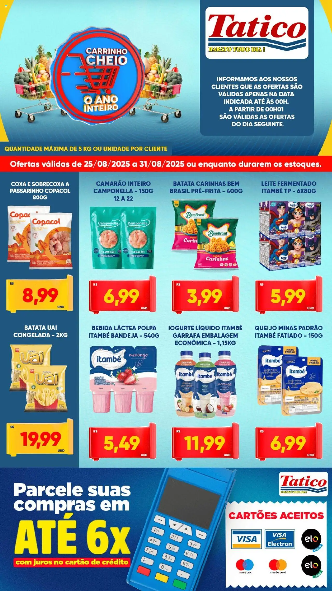 Tatico - Ofertas da semana - página 1- válido a partir de 25/08/2025
