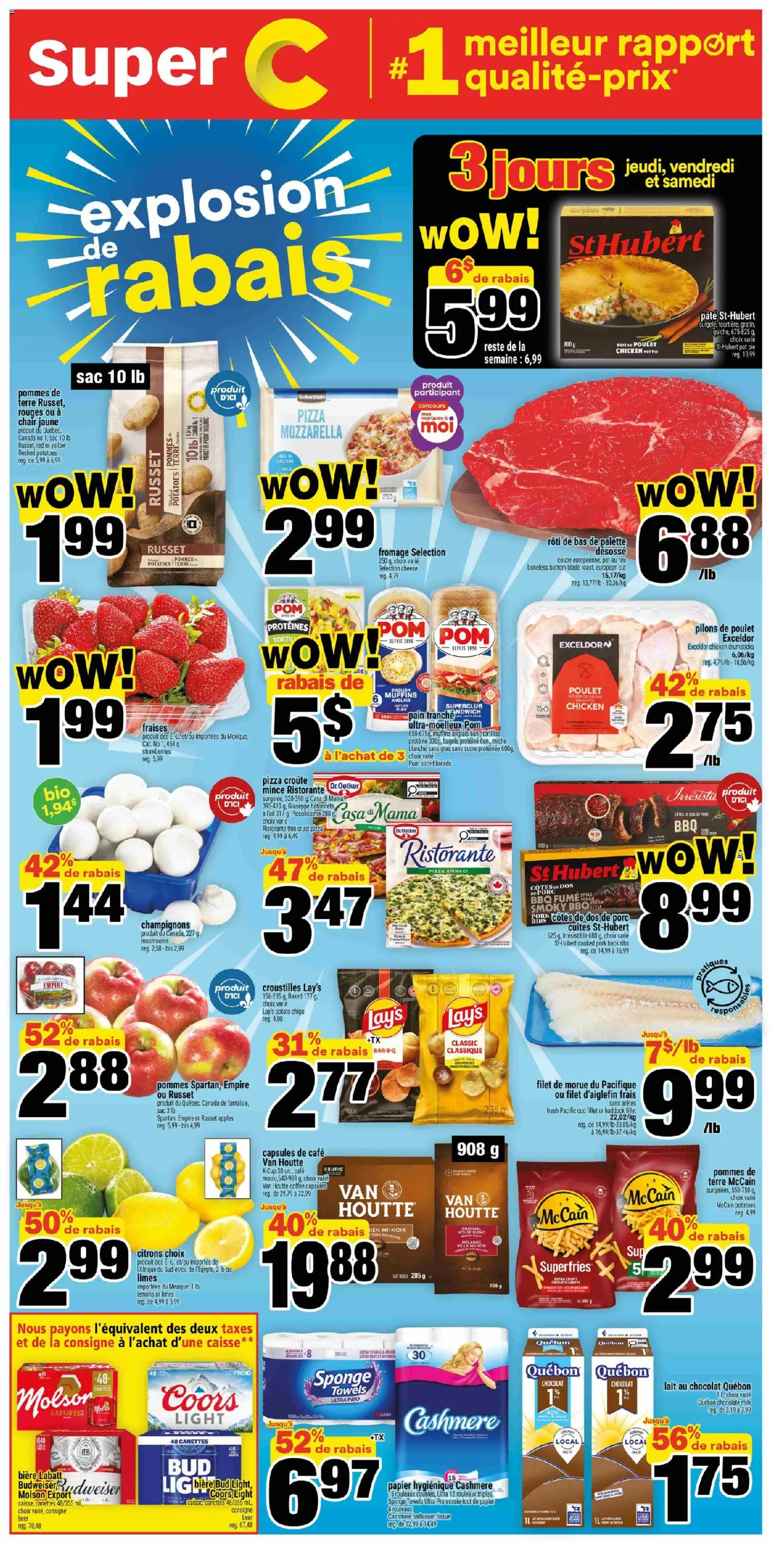 Super C weekly flyer / circulaire - page 1- valid from Feb 26, 2026
