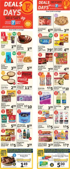 Preview Food City Weekly Ad valid from 04/08/2026