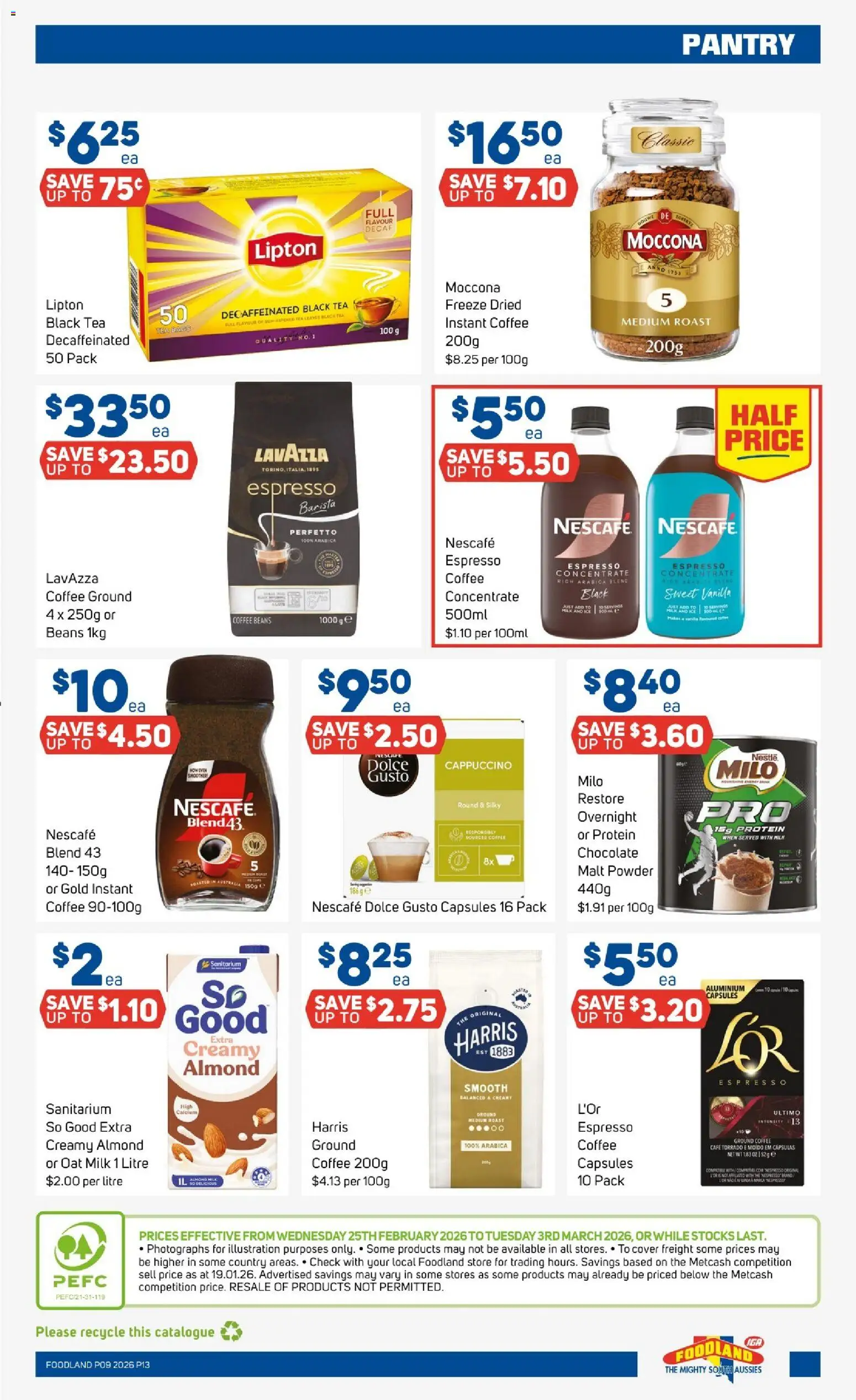Foodland Catalogue  - page 13- valid from 25/02/2026