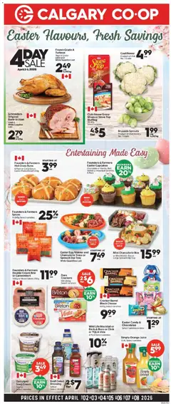 Preview Calgary Co-op weekly flyer / circulaire valid from Apr 2, 2026