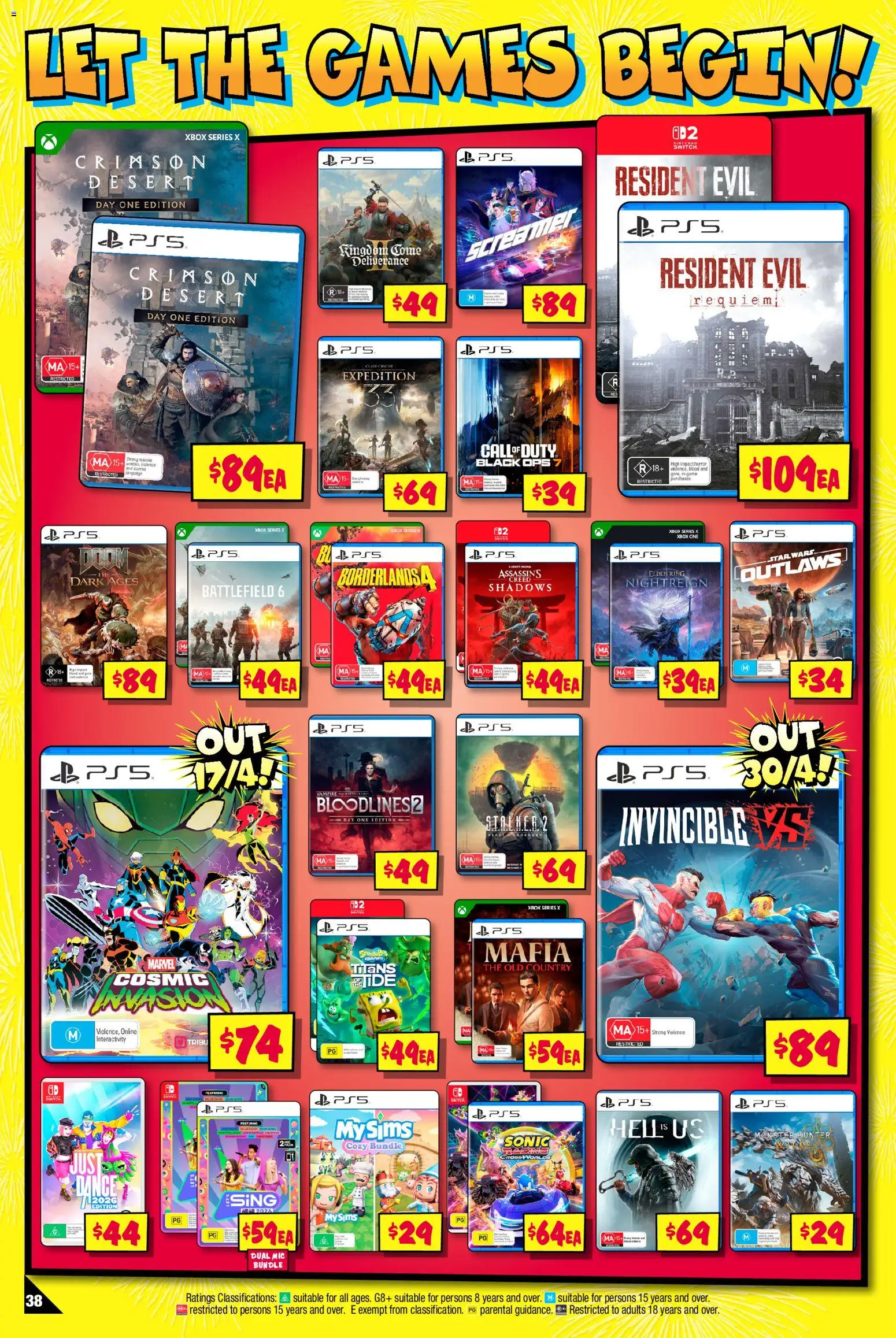 JB Hi-Fi catalogue  - page 38- valid from 30/03/2026