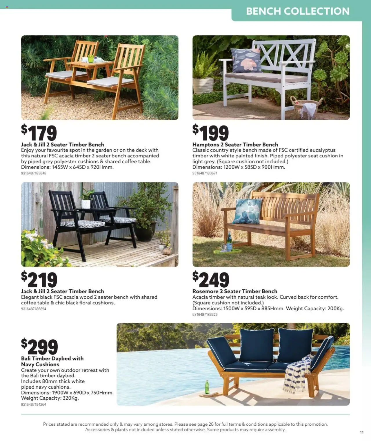 Mitre 10 The Art of Living Outdoors Catalogue - page 11- valid from 03/09/2025
