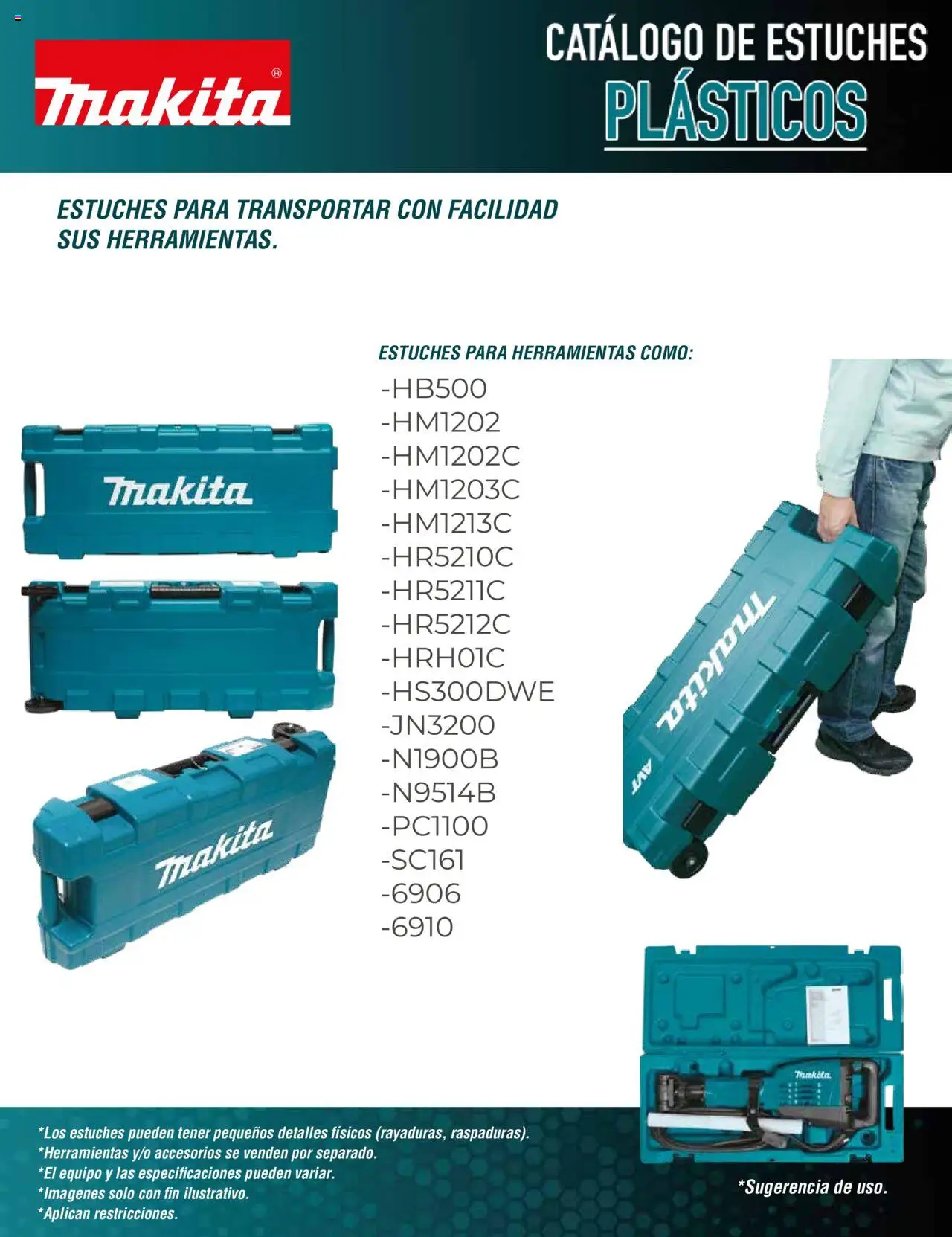 Makita - Catálogos De Estuches Plásticos - página 5- válido desde 06/06/2022