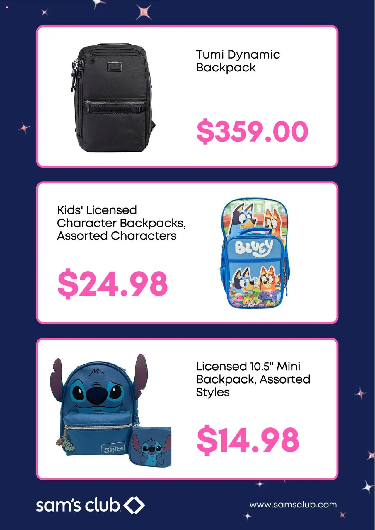 Sam's Club Weekly Ad - page 3- valid from 07/21/2025