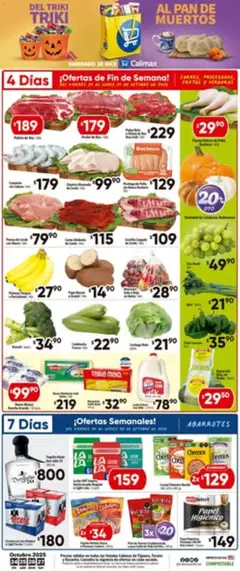 Calimax - Folleto Tijuana válido desde 24/10/2025