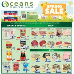 Preview Oceans weekly flyer / circulaire valid from Apr 10, 2026