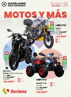 Soriana - Motos y Más Soriana Exclusivo en línea válido desde 05/02/2026