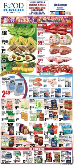 Preview Food Universe Weekly Ad valid from 10/24/2025