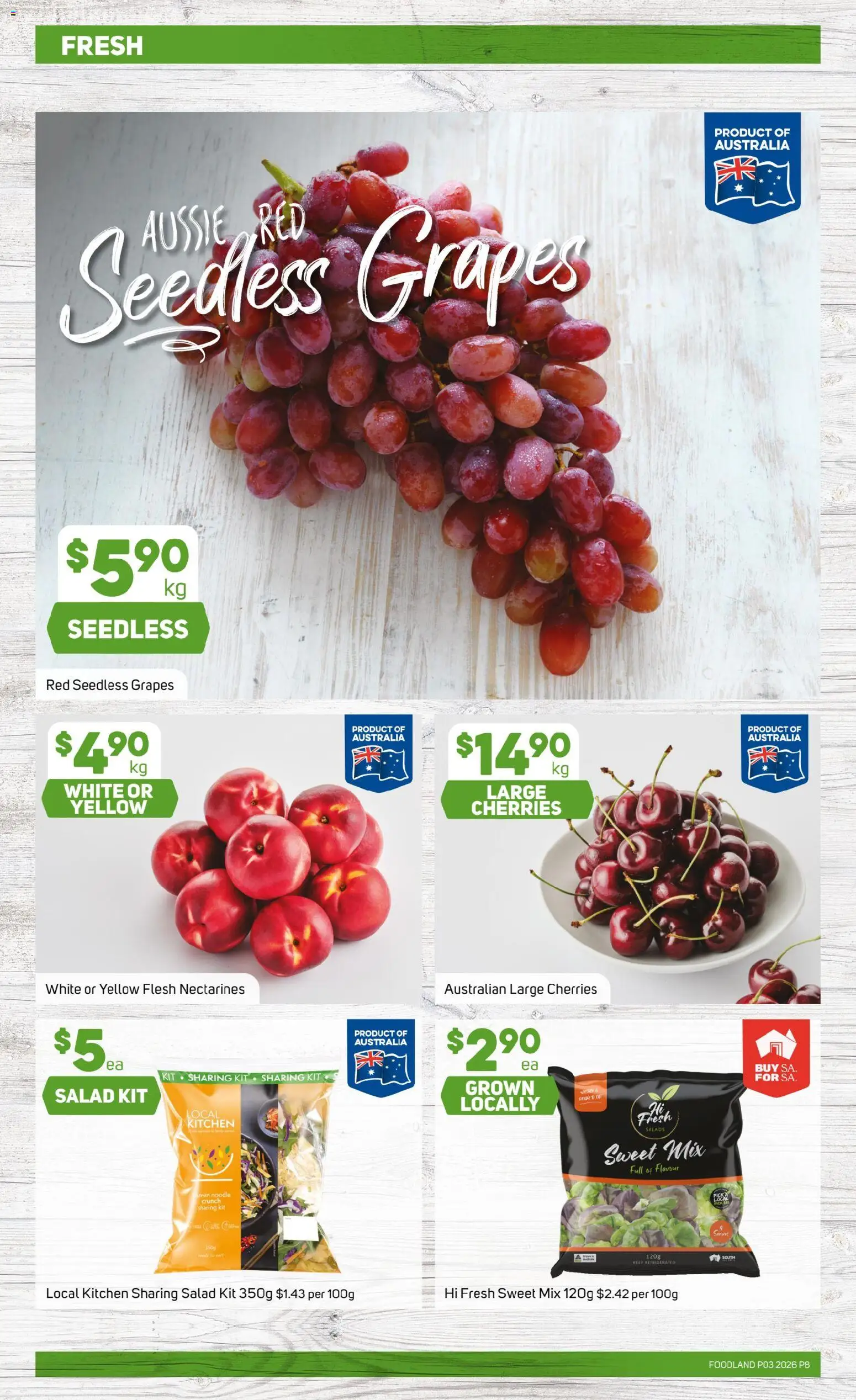 Foodland  Catalogue  - page 8- valid from 14/01/2026