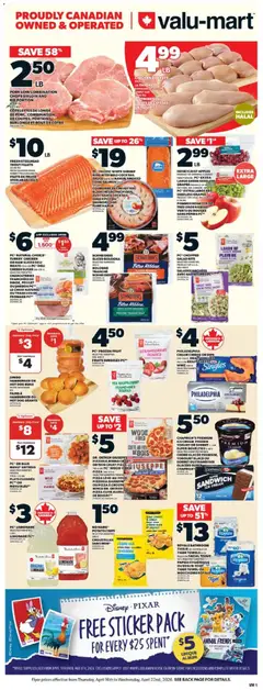 Preview Valu Mart weekly flyer valid from Apr 16, 2026