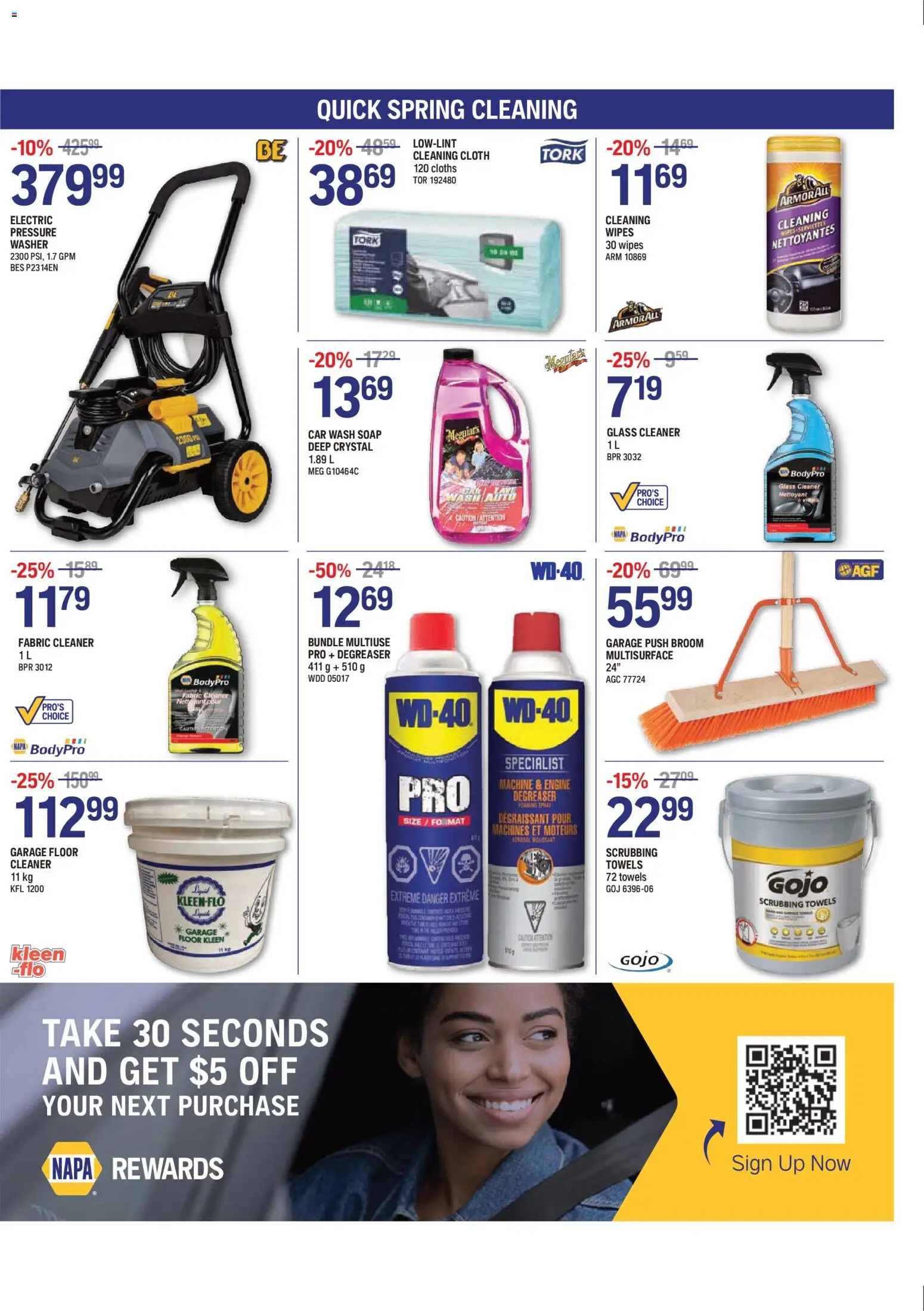 NAPA Auto Parts weekly flyer - page 6- valid from Apr 1, 2026