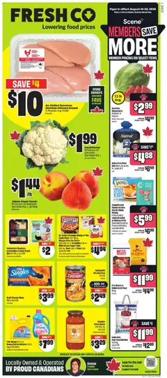 Preview FreshCo weekly flyer / circulaire valid from Aug 14, 2025