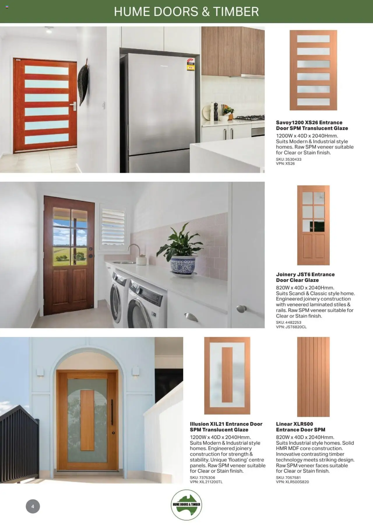 Mitre 10 Door & Door Furniture Selection Guide 2024 - page 4- valid from 06/11/2024