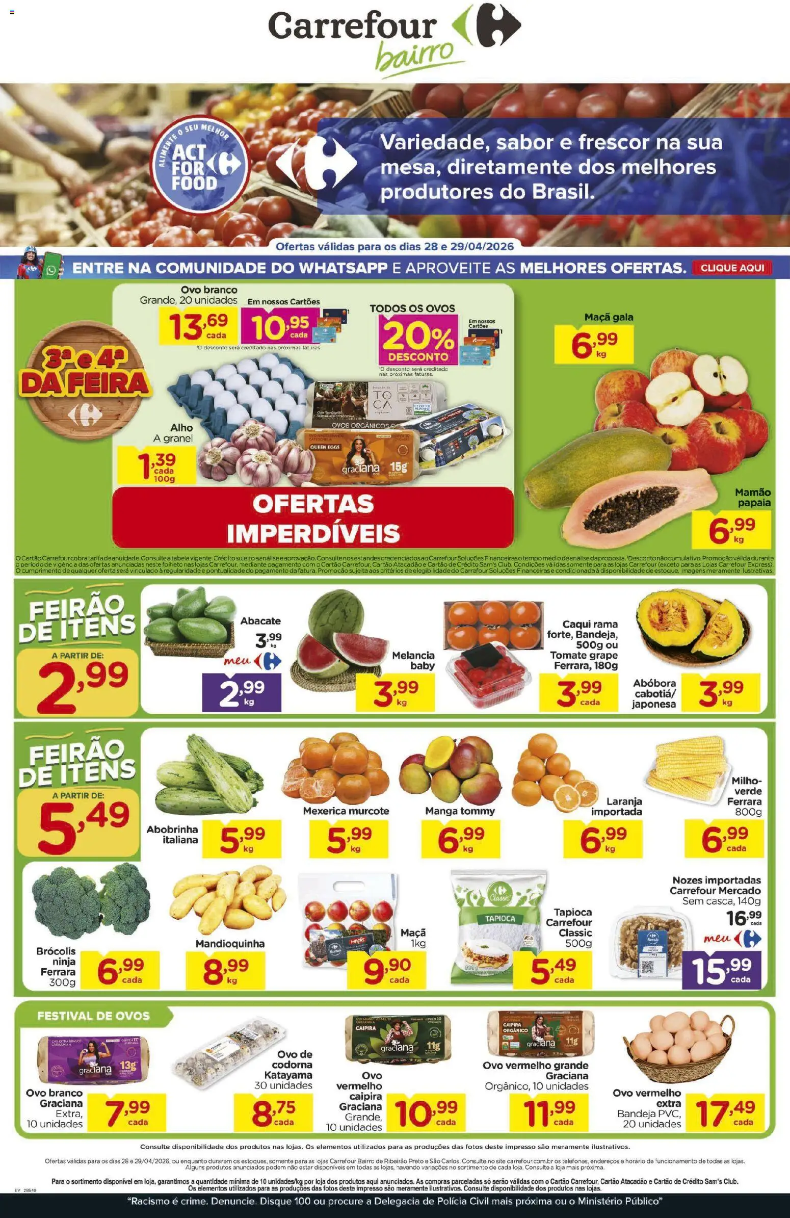 Carrefour Bairro ofertas Feira - página 1- válido a partir de 28/04/2026
