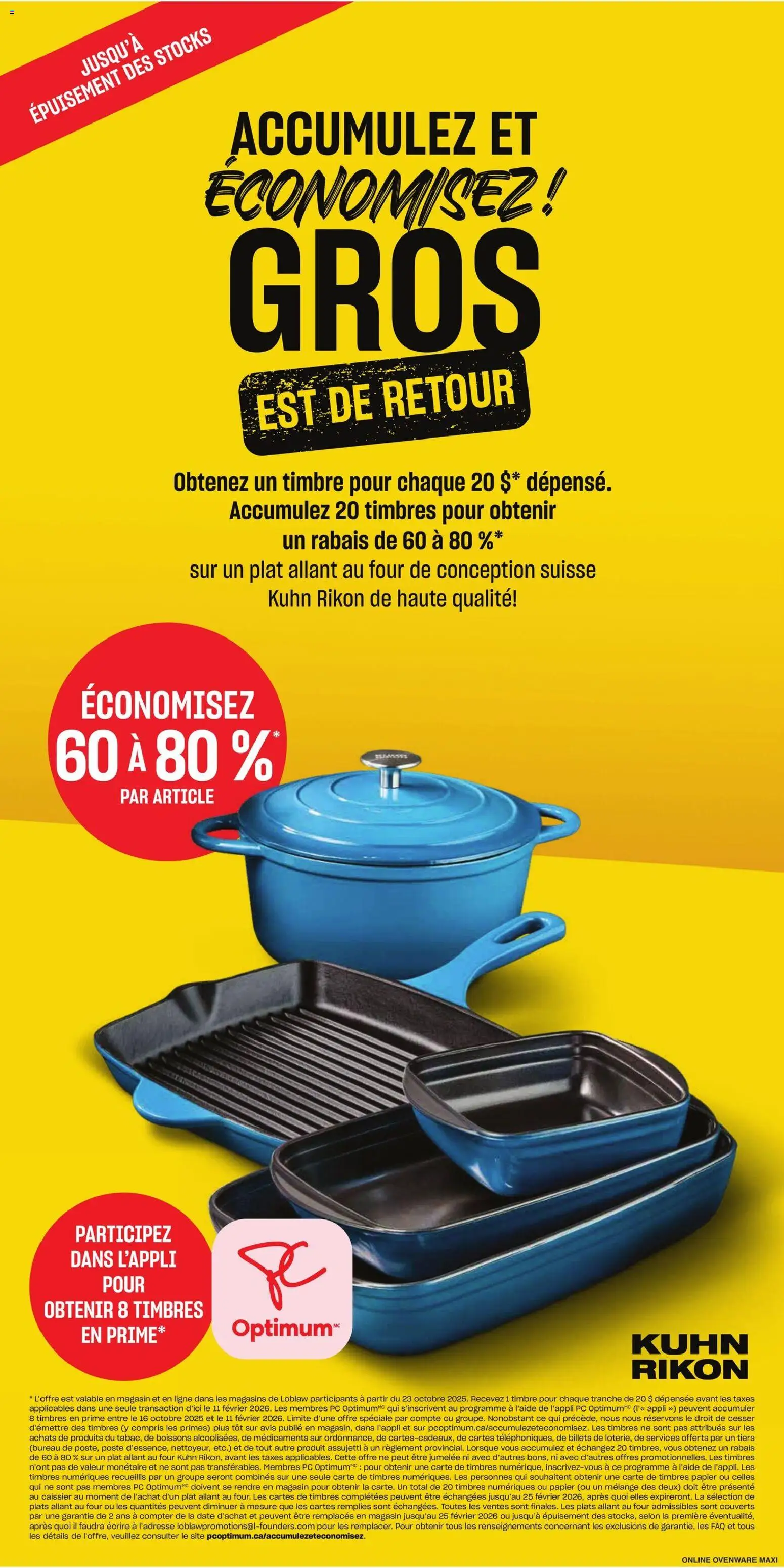 Maxi weekly flyer / circulaire - page 3- valid from Jan 15, 2026