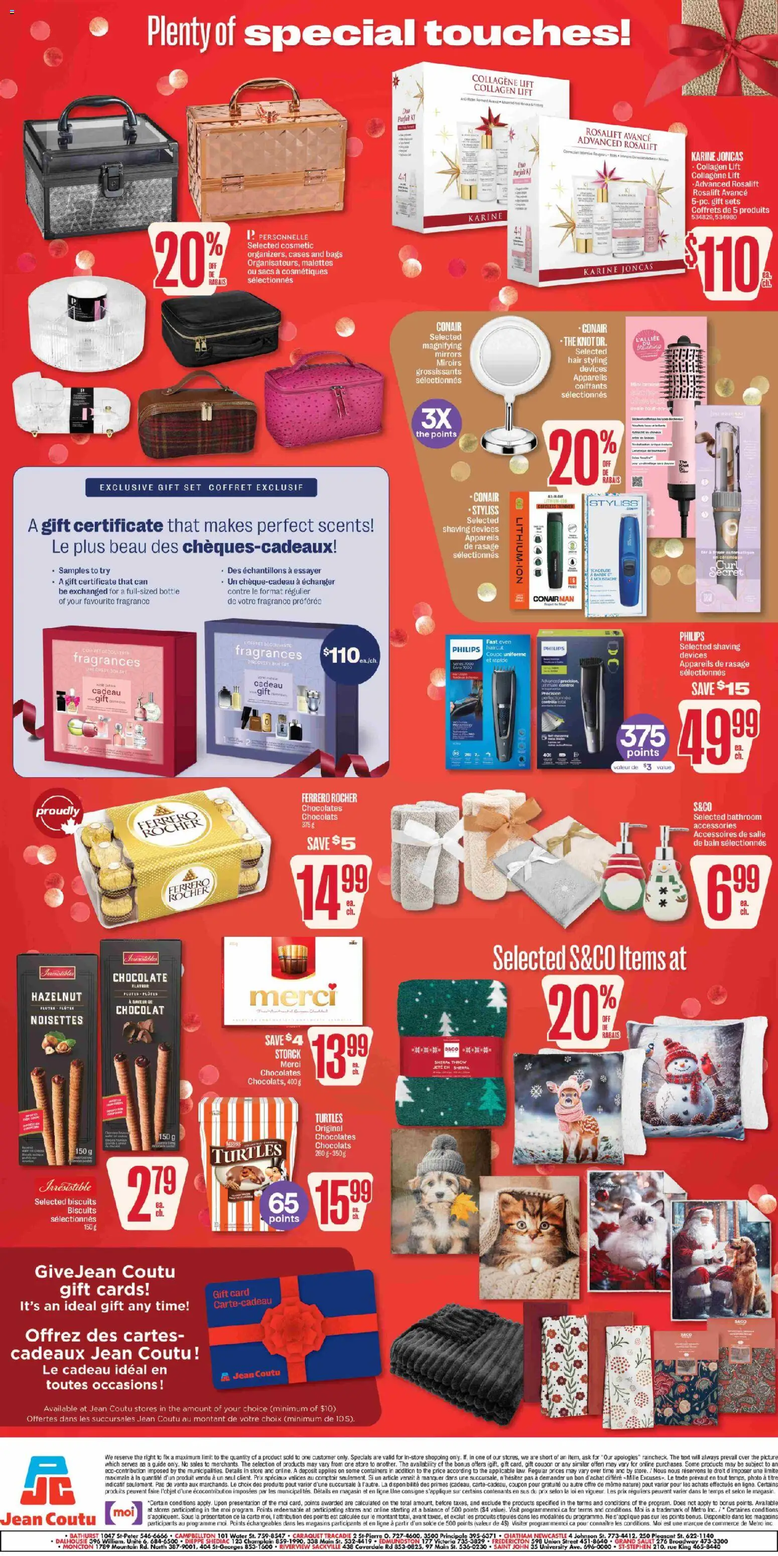 Jean Coutu - Christmas Booklet - page 10- valid from Nov 13, 2025