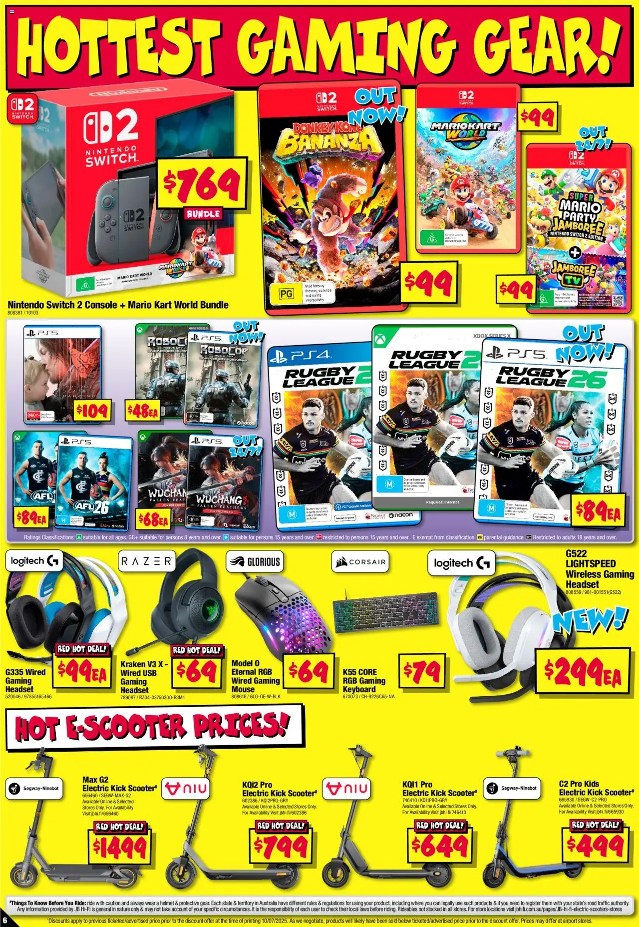 JB Hi-Fi Catalogue  - page 6- valid from 17/07/2025