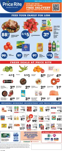 Preview Price Rite Weekly Ad valid from 01/30/2026