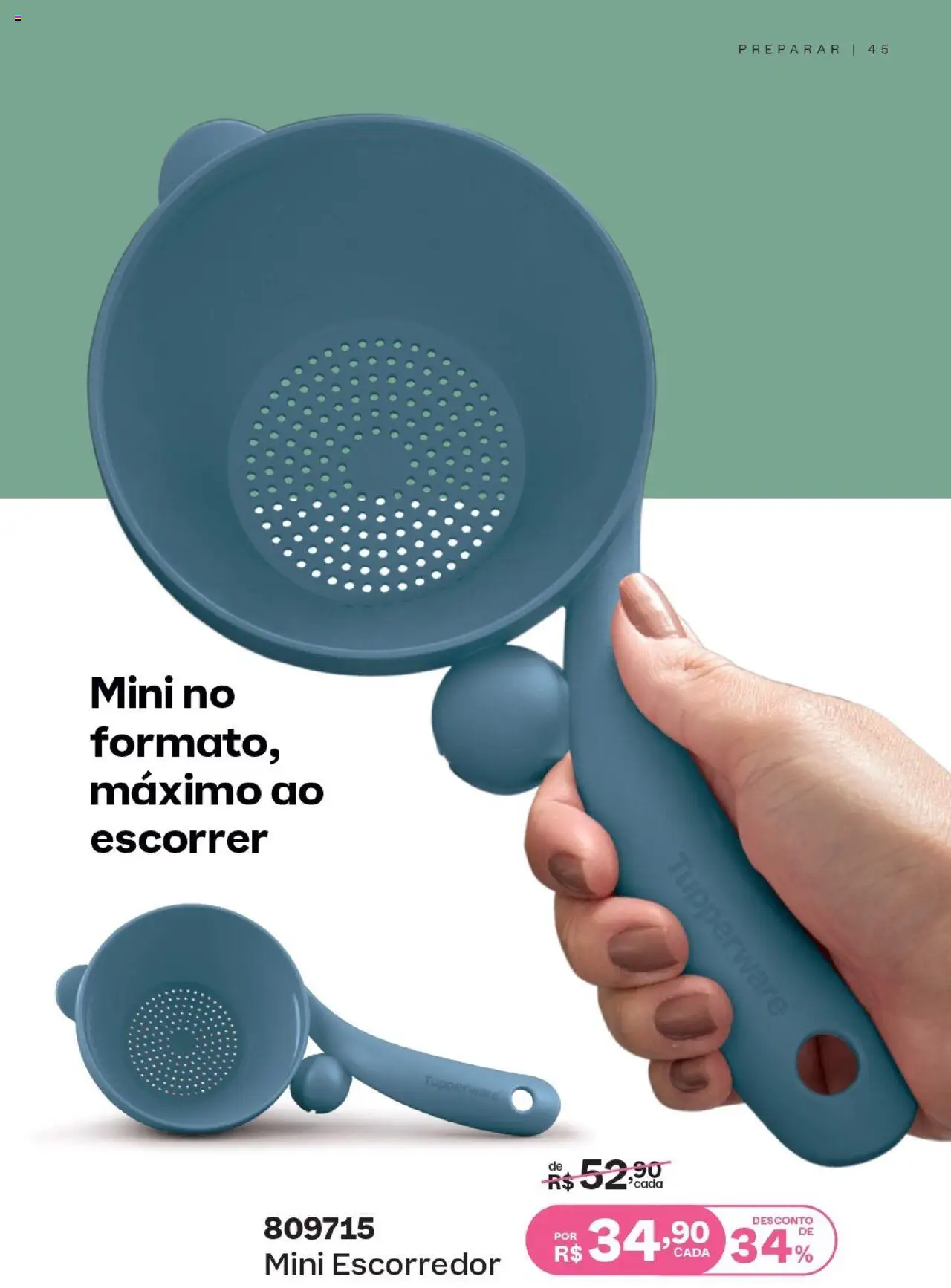 Tupperware - Catálogo Vitrine 08 - página 45- válido a partir de 01/08/2025
