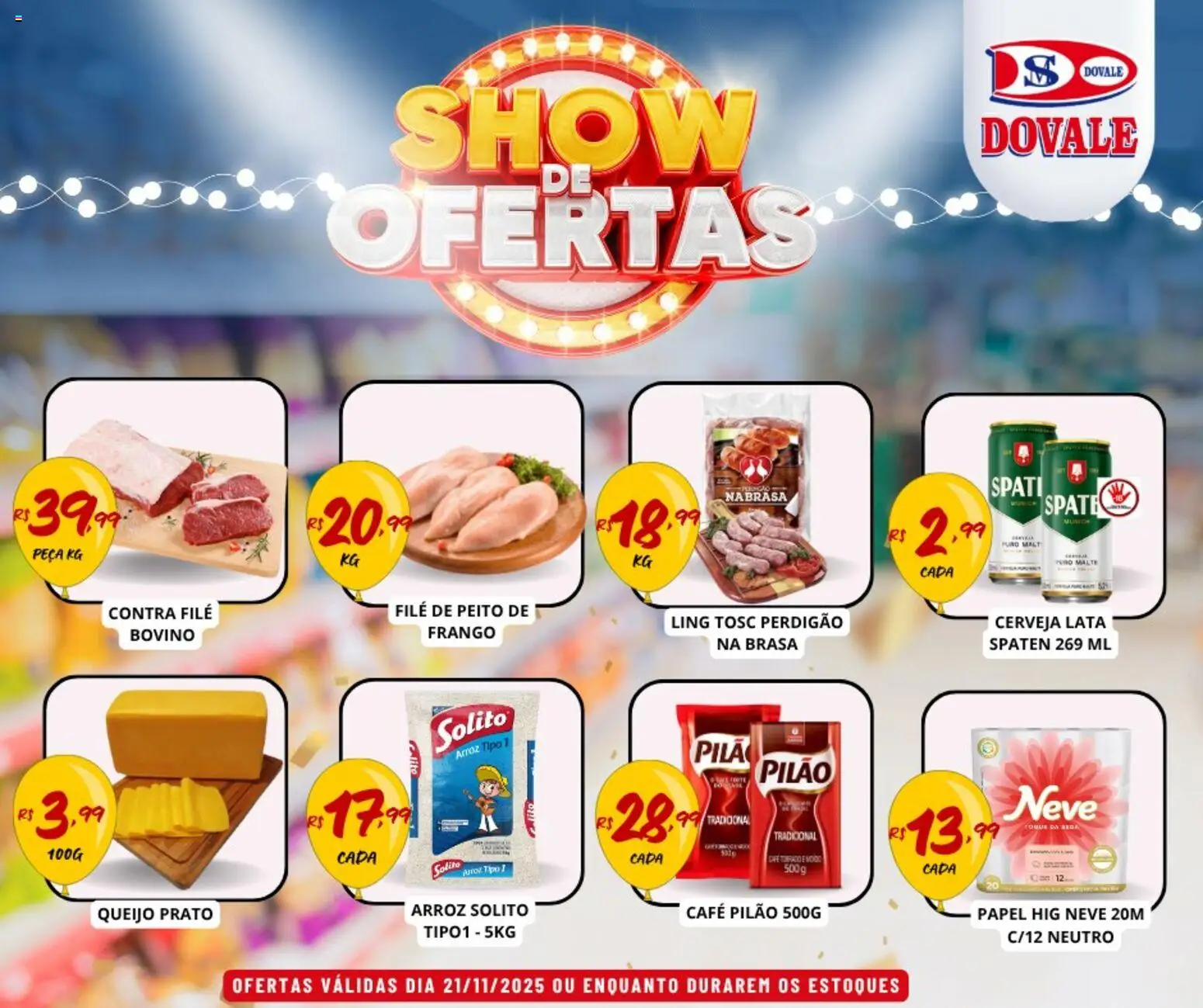 Dovale - Ofertas do Dia - página 1- válido a partir de 21/11/2025
