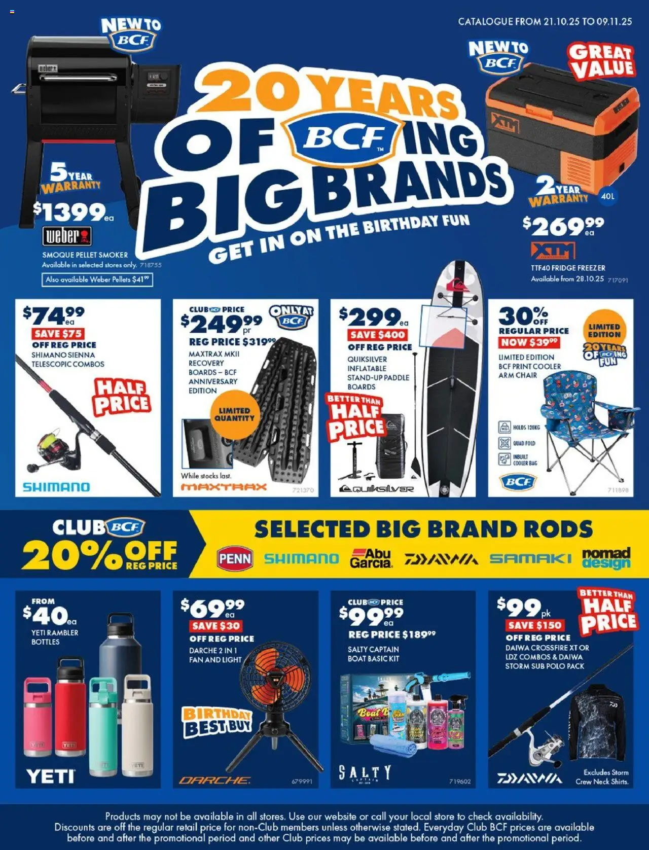 BCF Catalogue - page 1- valid from 21/10/2025