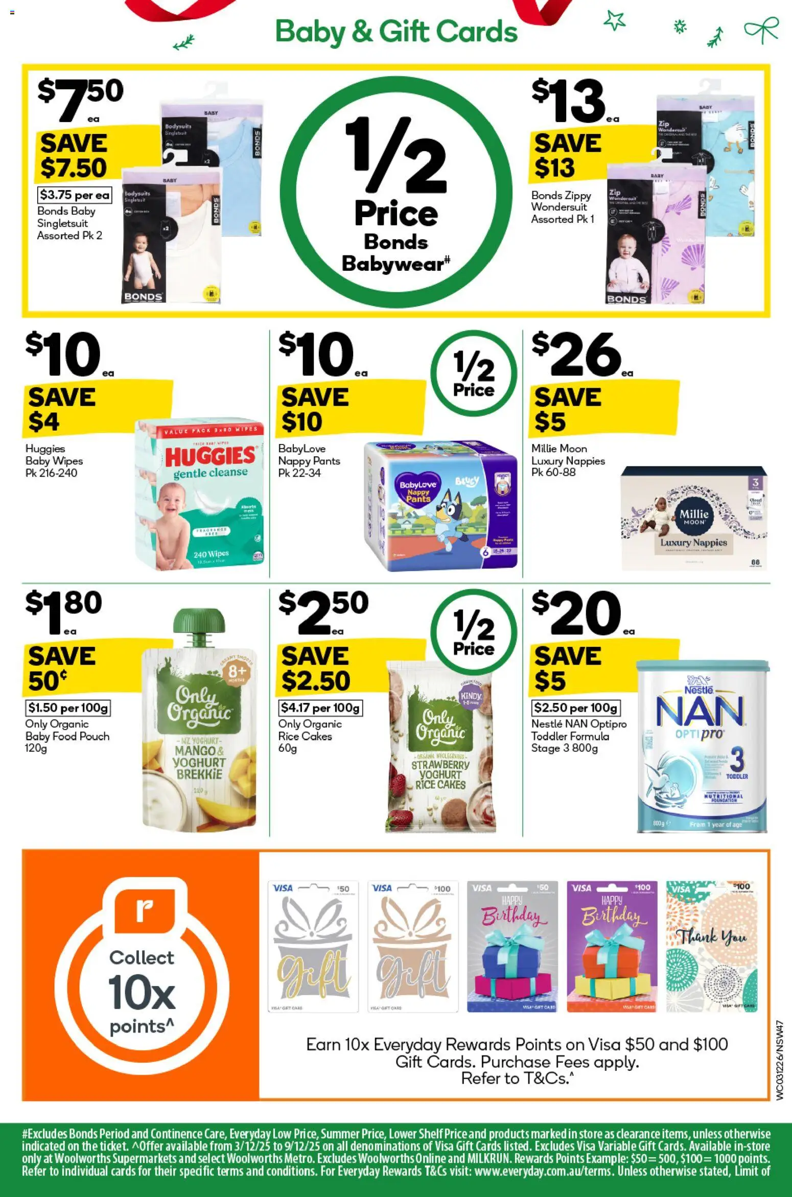 Weekly catalogue Woolworths 03/12 - page 47- valid from 03/12/2025