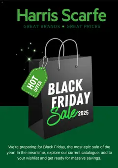 Harris Scarfe catalogue preview - valid from 21/10/2025