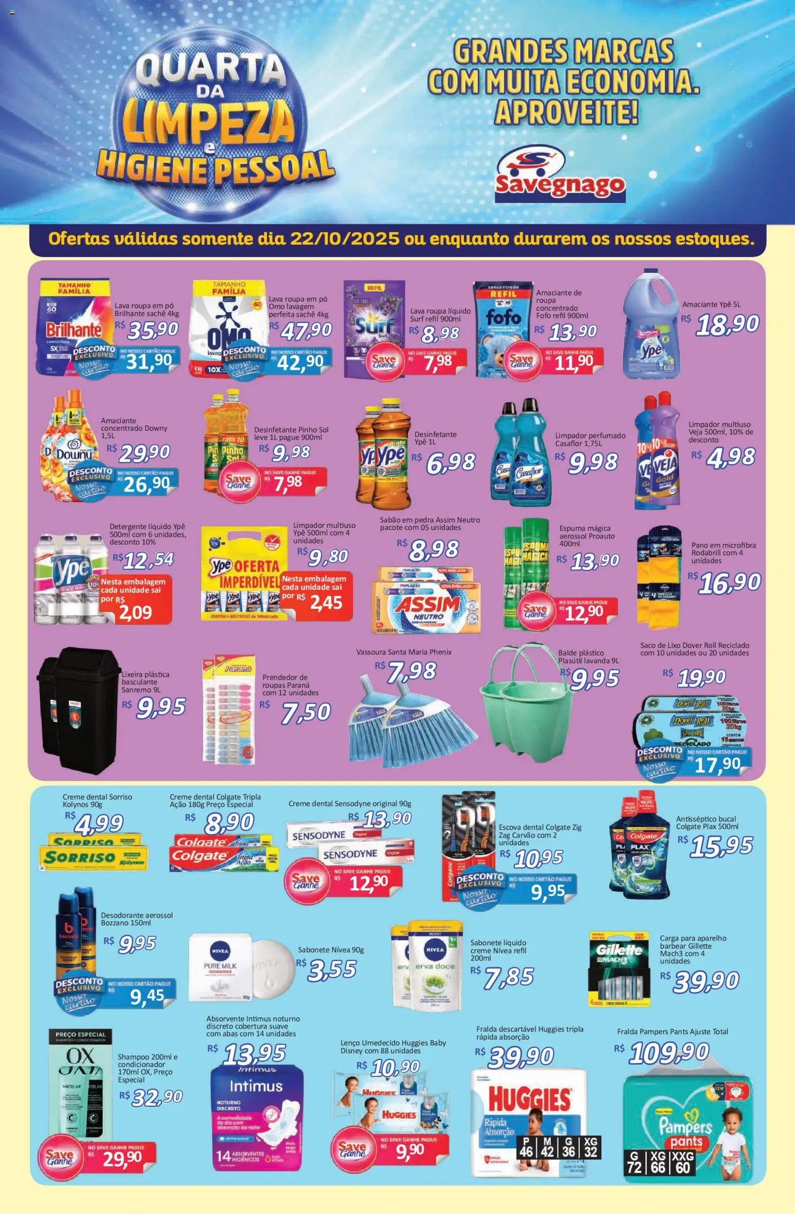 Savegnago - Ofertas da semana - página 1- válido a partir de 22/10/2025
