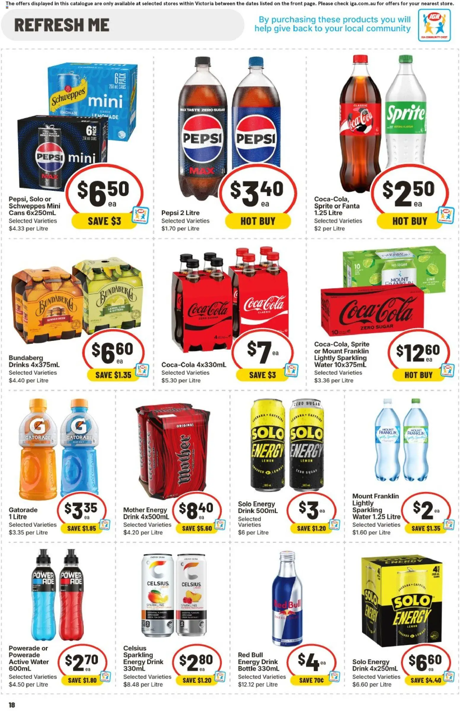 IGA catalogue  - page 17- valid from 11/03/2026
