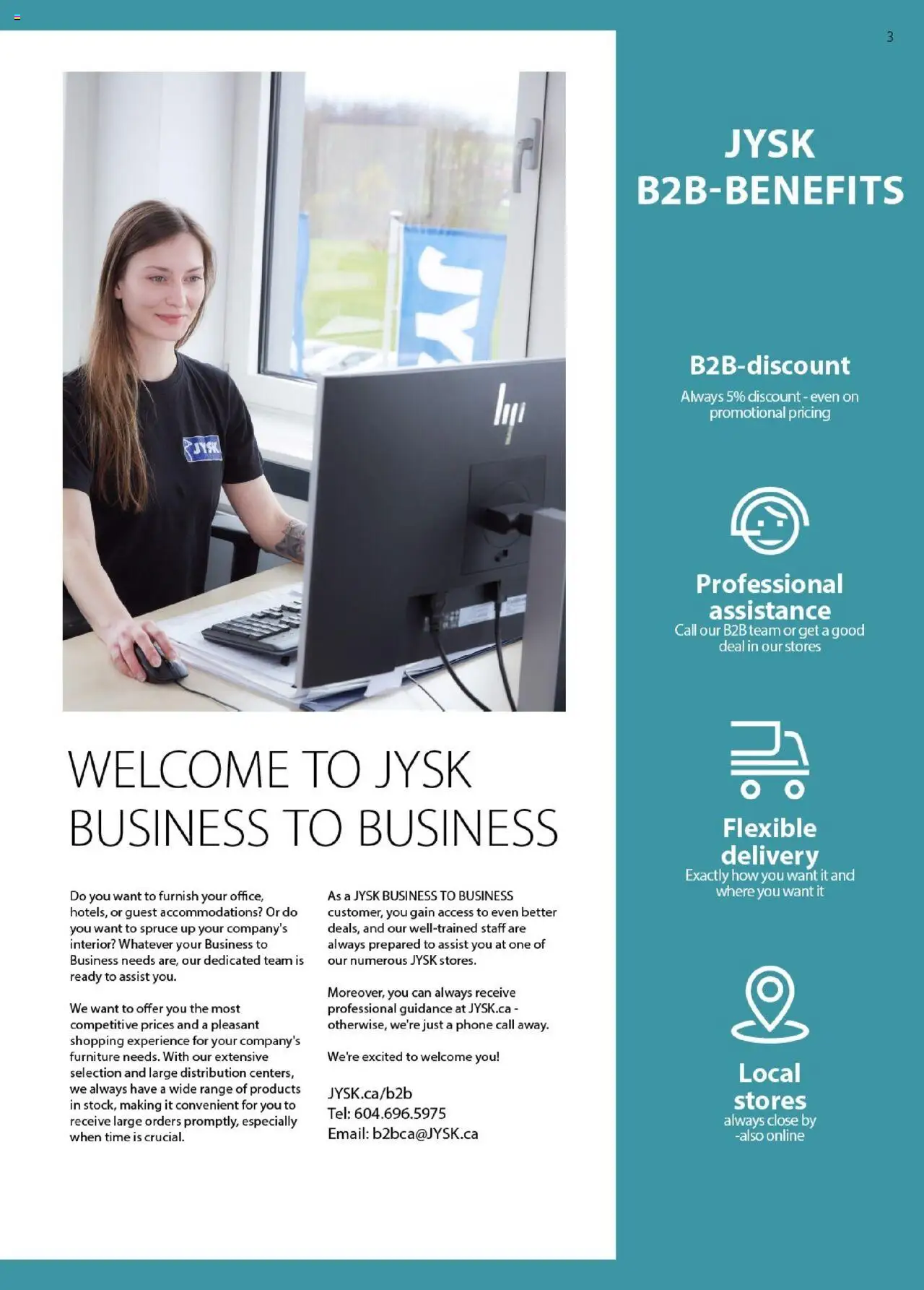 JYSK - 2025 BUSINESS TO BUSINESS CATALOGUE - page 3- valid from Aug 14, 2025