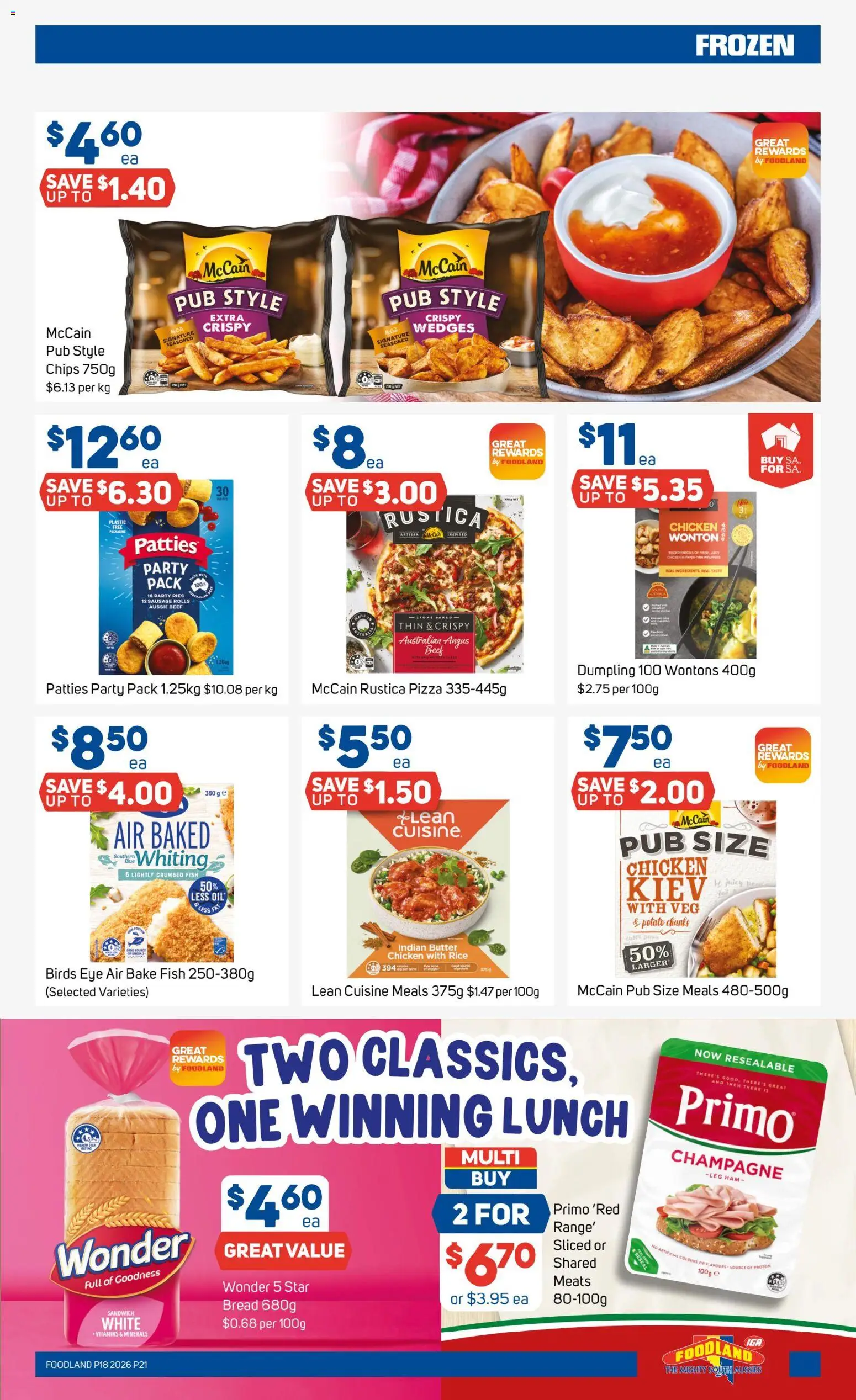 Foodland catalogue  - page 21- valid from 29/04/2026
