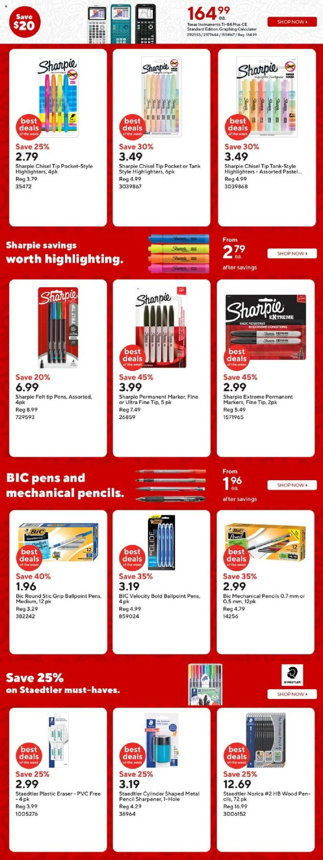 Staples weekly flyer / circulaire - page 12- valid from Jul 18, 2025