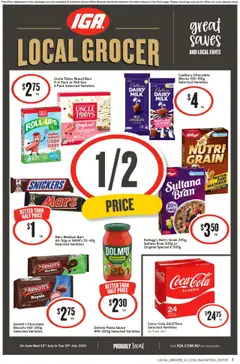 IGA catalogue preview - valid from 23/07/2025